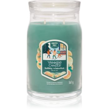 Yankee Candle Holiday Winterfest lumânare parfumată Signature - imagine 2